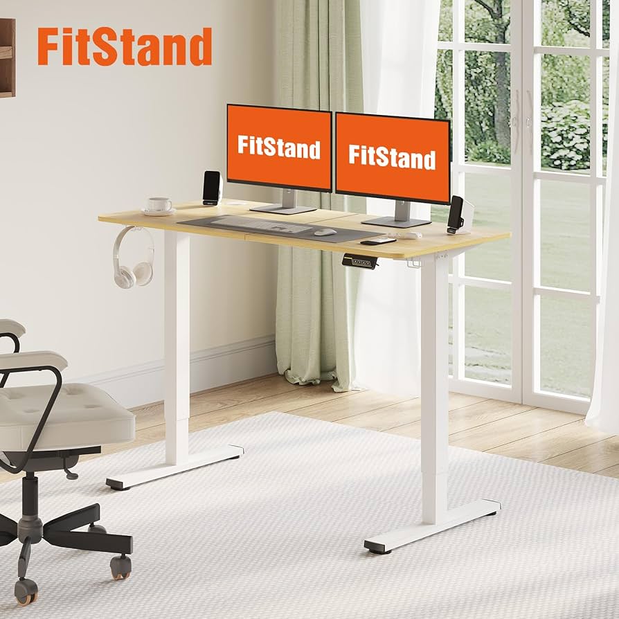 スタンディングデスク　昇降デスク Amazon | Fenge 電動昇降デスク スタンディングデスク 昇降式